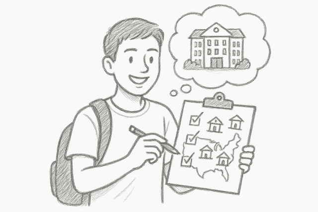 College recommendation illustration